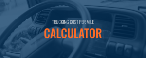 Trucking Cost Per Mile Calculator