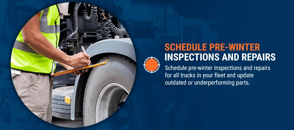 02 Schedule Pre Winter Inspections And Repairs